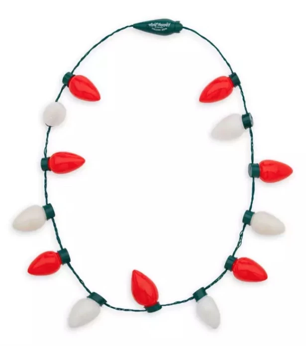 Disney Glow Necklace - Mickey Mouse Holiday Lights 3 Disney Glow Necklace - Mickey Mouse Holiday Lights