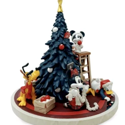 Disney Musical Figurine - Mickey & Friends Decorate Christmas Tree