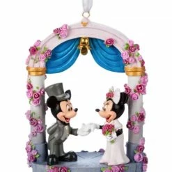 Disney Sketchbook Ornament - Mickey & Minnie Wedding