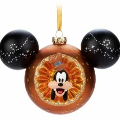 Disney Mickey Ears Icon Ornament - Goofy Sunburst