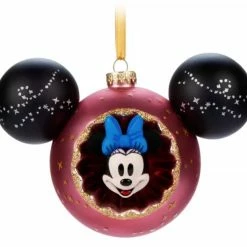 Disney Mickey Ears Icon Ornament - Minnie Mouse Sunburst