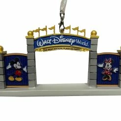 Disney Figurine Ornament - Walt Disney World Main Entrance