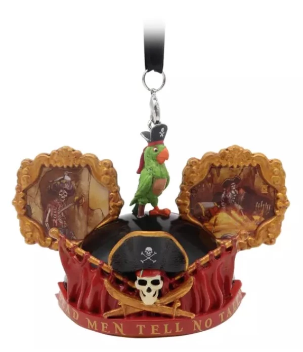 Disney Ear Hat Ornament - Pirates Of The Caribbean 3 Disney Ear Hat Ornament - Pirates Of The Caribbean