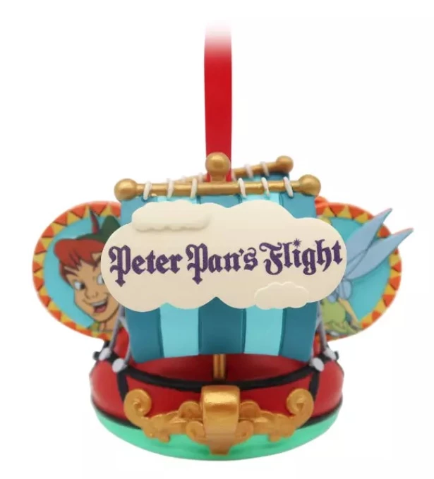 Disney Ear Hat Ornament - Peter Pan's Flight 3 Disney Ear Hat Ornament - Peter Pan's Flight