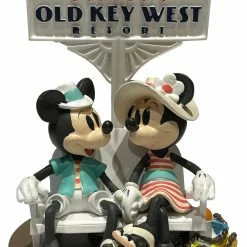 Disney Figurine Ornament - Old Key West Resort - Mickey & Minnie