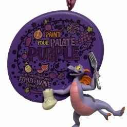 Disney Figurine Ornament - Epcot Food & Wine 2022 - Figment