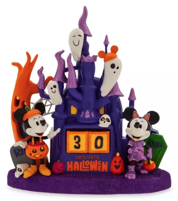 Disney Countdown Calendar - 2022 Halloween - Mickey And Minnie 3 Disney Countdown Calendar - 2022 Halloween - Mickey And Minnie