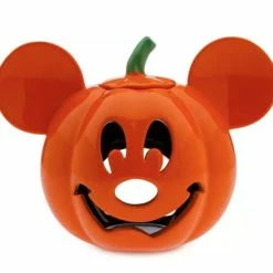 Disney Votive Candle Holder - Mickey Mouse Jack O Lantern