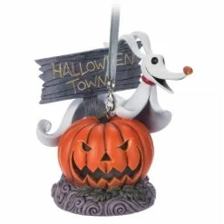 Disney Figurine Ornament - Halloween Town - Zero Light-Up