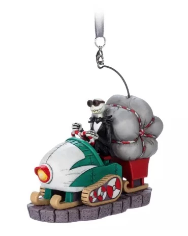 Disney Sketchbook Ornament - Jack Skellington Snowmobile 3 Disney Sketchbook Ornament - Jack Skellington Snowmobile
