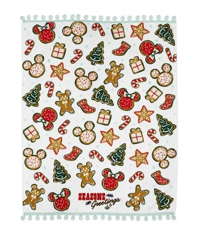 Disney Kitchen Towel - Mickey Mouse Christmas Cookie 3 Disney Kitchen Towel - Mickey Mouse Christmas Cookie