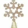 Disney Tree Topper - Mickey Mouse Snowflake - Gold -Christmas Items shop scp15213867