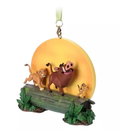 Disney Figurine Ornament - Simba, Timon, And Pumbaa 3 Disney Figurine Ornament - Simba, Timon, And Pumbaa