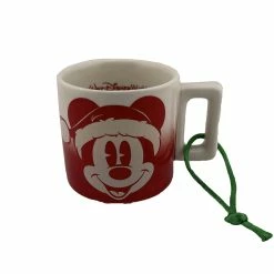 Disney Starbucks Mug Ornament - Holiday Mickey - Walt Disney World