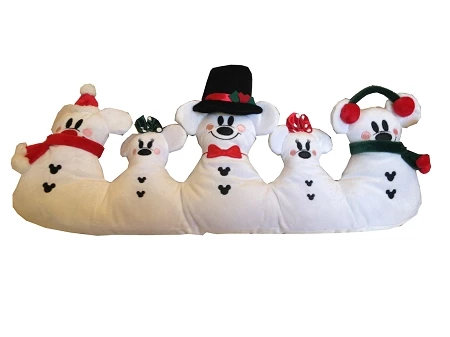 Disney Door Drafter - Christmas - Santa Mickey Mouse Snowmen 3 Disney Door Drafter - Christmas - Santa Mickey Mouse Snowmen