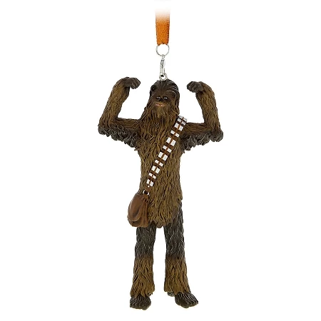 Disney Christmas Ornament - Chewbacca Figural 3 Disney Christmas Ornament - Chewbacca Figural