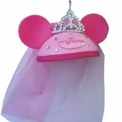 Disney Christmas Ornament - Princess Ear Hat With Veil